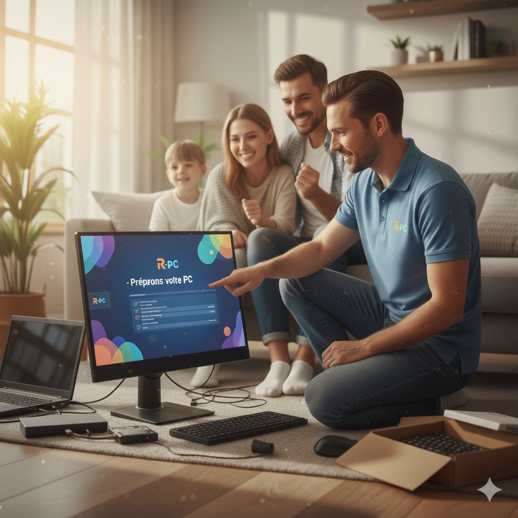 Intervention technique R-PC - Aide au Démarrage PC Neuf