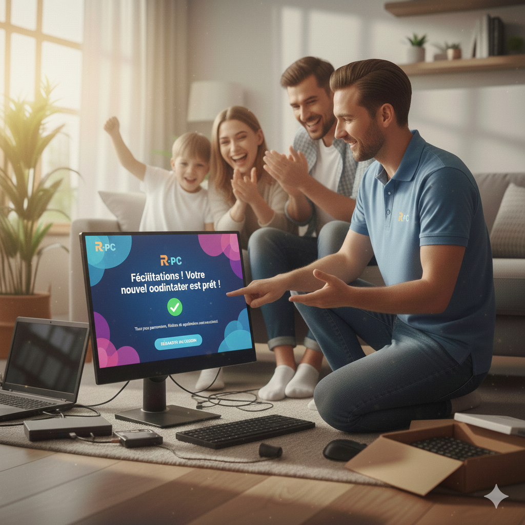 Service professionnel Aide au Démarrage PC Neuf en Belgique