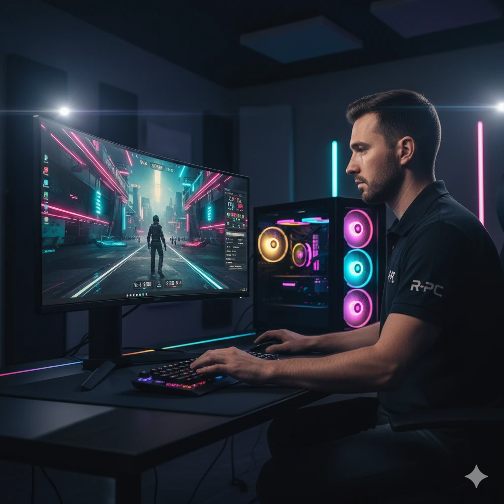 Service professionnel Configuration Gaming & Performance en Belgique